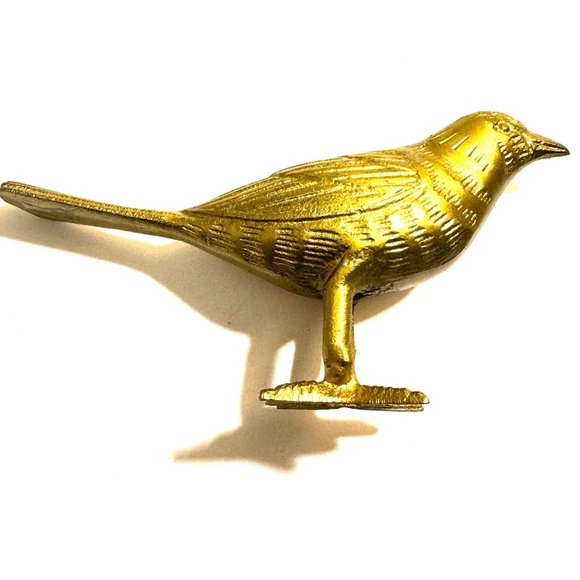 Gold Bird Figurine Set - Picture 3 of 4